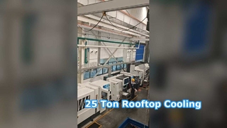 ছাদের HVAC কুলিং এবং হিটিং এসি